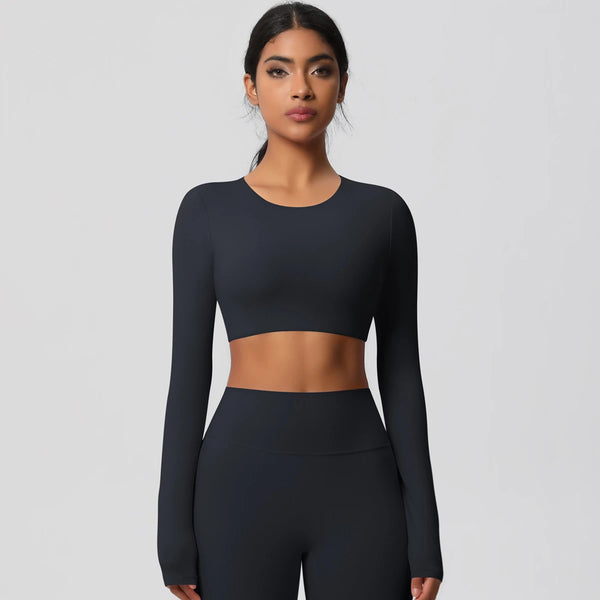 SPARK Workout Crop Top with Built in Bra LR7104
