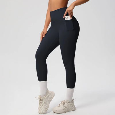 SPARK High Waist Yoga Fitness Leggings with Pockets LR7108