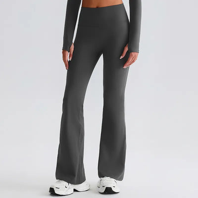 SPARK High Waist Butt Lifting Yoga Flared Pants LQ8008