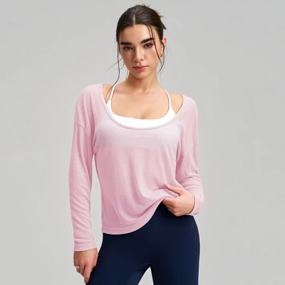SPARK Women's Breathable Athletic Fitness Smock RQ7417