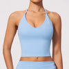 SPARK Women's Halter-Neck I-shaped Back Yoga Fitness Tank Top ZC3588