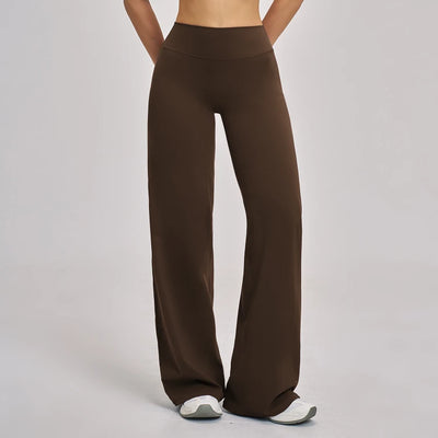 SPARK Women's High Waist Wide Leg Yoga Pants ZC3127