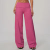 SPARK Women's Folded Waist Yoga Wide Leg Pants ZC5529