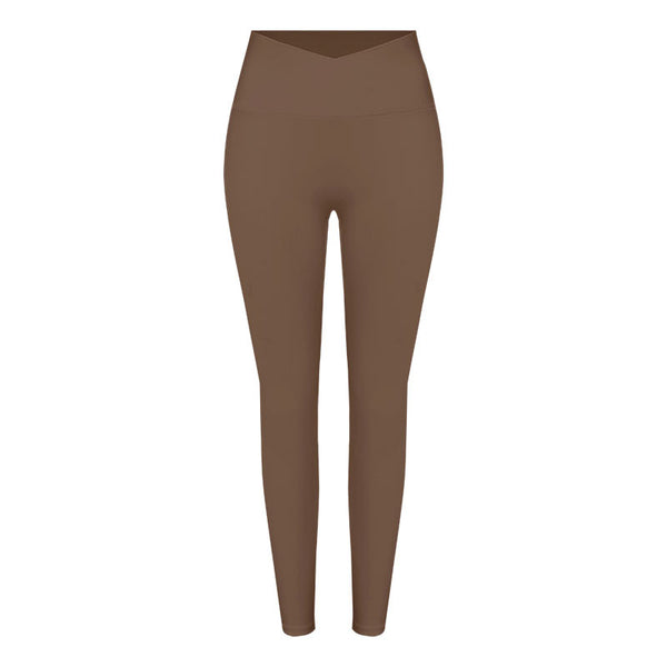 SPARK Women's Cross Waist Yoga Fitness Leggings FNK880801