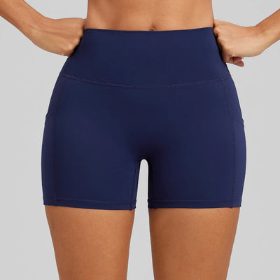 SPARK Women's Butt Lifting Yoga Shorts With Pocket FYD230
