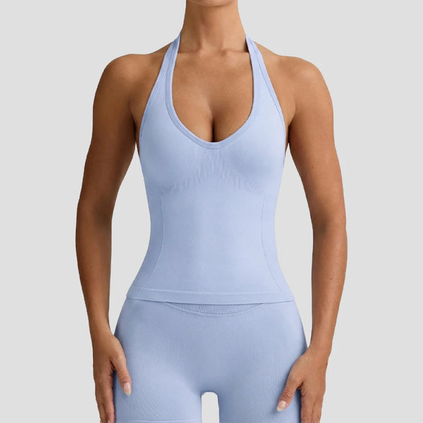 SPARK Seamless Halter Yoga Fitness Tank Top HQ1314