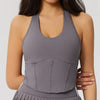 SPARK Halter Slim Tummy Control Yoga Fitness Tank Top CTY2171