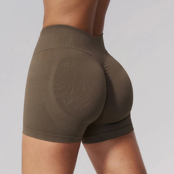 SPARK Seamless Fitness Shorts 3 Inch Scrunch Butt Yoga Shorts for Women ZC3595