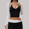 SPARK New Long-Sleeve Crop Athletic Yoga Shrug ZC9639