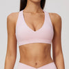 Spark Women's Halter-Neck High Support Yoga Sports Bra ZC2588