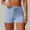 SPARK High Waist Sports Shorts with Drawstring ZC5034