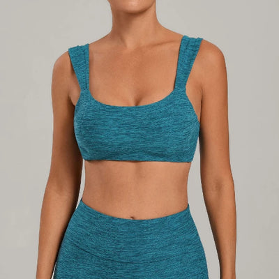 SPARK Women's Irregular Straps Yoga Sport Bra QS10412