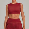 SPARK New Women's Cropped Tennis Sports Tank Top TF7710