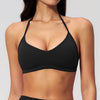 SPARK Thin-Strap V Neck Halter Yoga Fitness Bra ZC5555