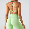 SPARK Seamless Cross Back Sports Bra YJ0165