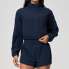 SPARK Women's Yoga Windbreaker Sun-Protective Stand-Collar Jacket ZC2136