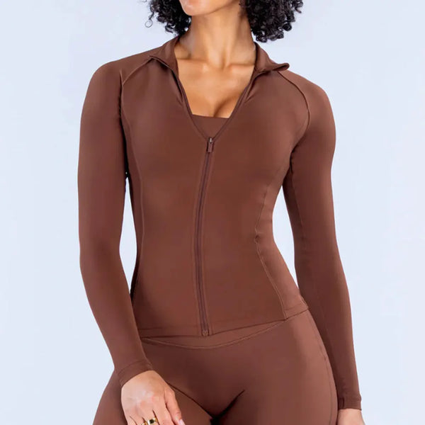 SPARK Slim Fit Quick-Dry Yoga Workout Jacket HQ334