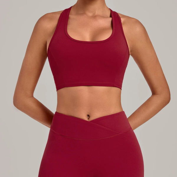 SPARK Women's Breathable Racerback Yoga Gym Bra QS5293