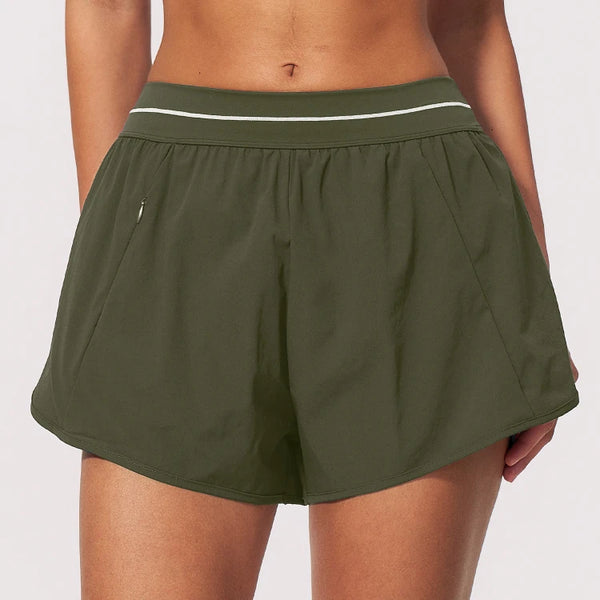 SPARK Women's Loose Fit Yoga Gym Running Shorts ZC9615