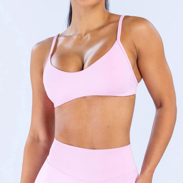 SPARK Women's Seamless Spaghetti Strap Yoga Sports Bra RXW3003-9