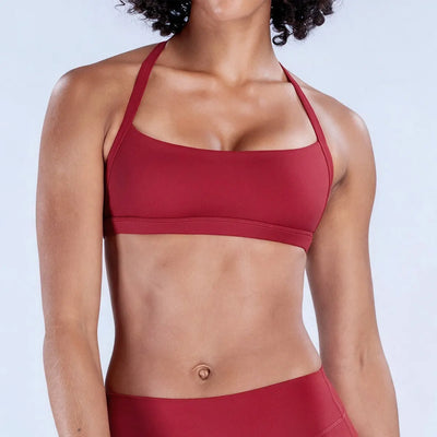 SPARK Women's Halter Neck Sports Bra HQ334