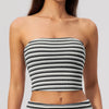 SPARK Women's New Striped Yoga Fitness Tube Top ZC4556