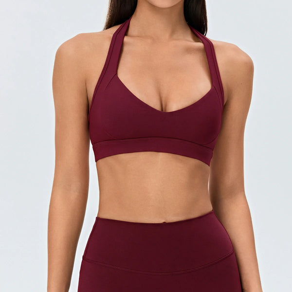 SPARK Women’s Halter Yoga Sports Bra DS526083