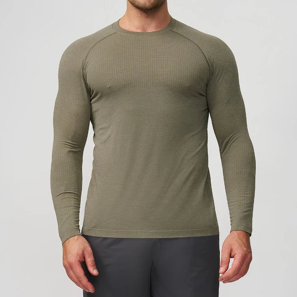 SPARK Men's Athletic Fitness Breathable Long Sleeve DD7752