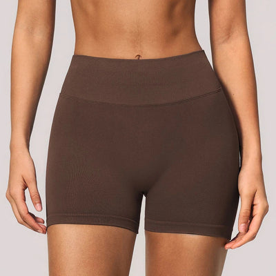 SPARK Women's Seamless High-Waisted Butt-Lifting Yoga Athletic Shorts ZC4535