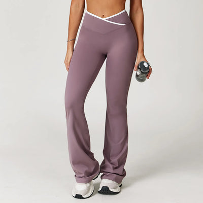 SPARK Cross Waist Flare Leggings ZC8843