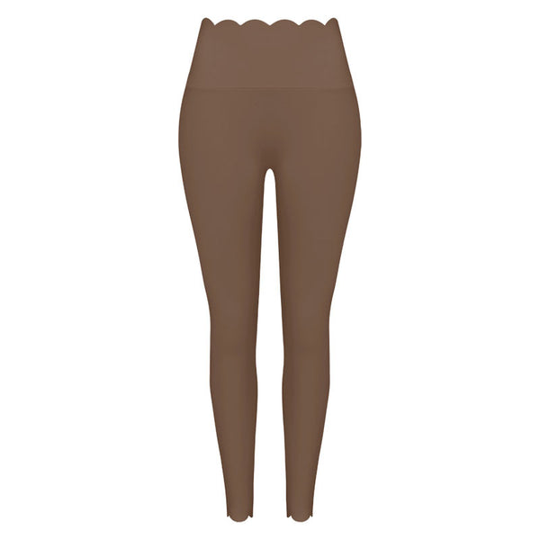 SPARK Women's New Lace Waist Tummy Control Yoga Leggings FNK20240901