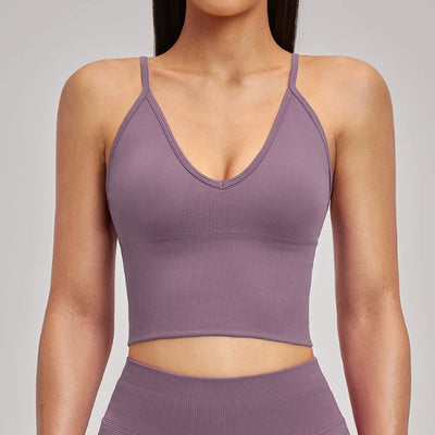 SPARK Women‘s Seamless Shockproof Yoga Tank Top ZC5518