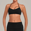 SPARK Women's Halter Neck Sports Bra with Built-In Pads TF8402