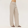 SPARK Women's Irregular Button Waist Wide Leg Pants DS126128