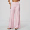 SPARK Women's Naked-Feel Cross Waist Yoga Wide Leg Pants ZC2588