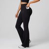 SPARK Women's High Waist Shaping Yoga Flare Pants with Pocket FYD248