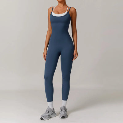SPARK Fake Wwo Piece Jumpsuit ZC8843