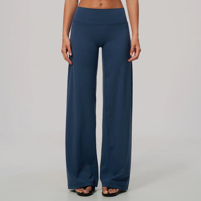 SPARK Women's High-Waisted Wide-Leg Yoga Pants ZC2585