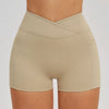 SPARK Cross High Waist Shorts for Women ZC2030