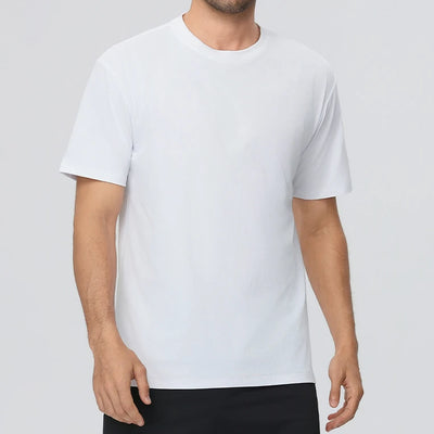 SPARK Men's Loose Fit Casual Sport Quick-drying T-shirt YEL61203