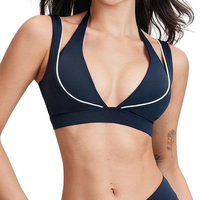 SPARK Color Blocking Stylish layering Yoga Fitness Bra ZC5079
