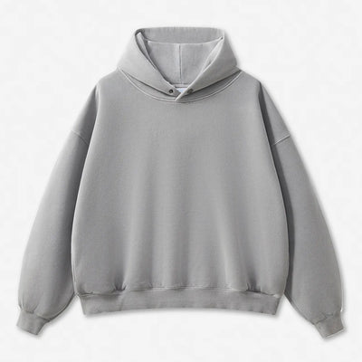 SPARK Unisex Washed-Style Plush-Lined Sweatshirt Set PL8305