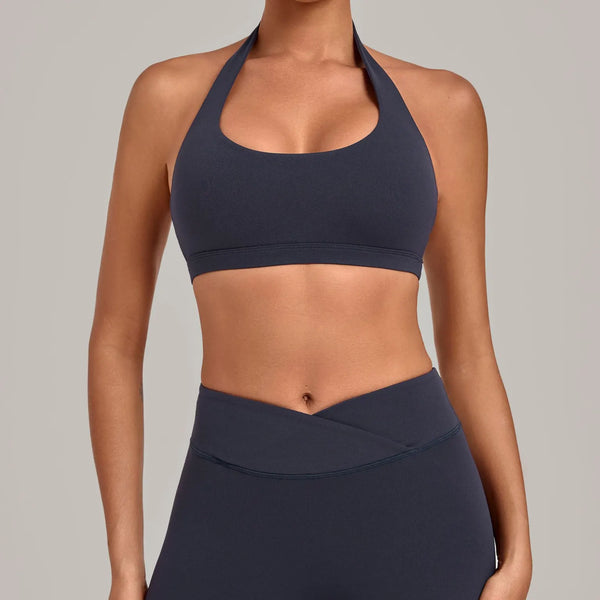SPARK Women's Halter Yoga Sports Bra TF5423