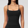 SPARK Square Neck Spaghetti Straps Yoga Fitness Tank Top ZC5555