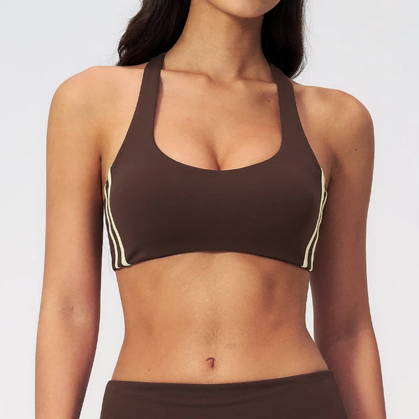 SPARK Contrast Color High Impact Sports Bra ZC3588