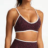 SPARK Seamless Leopard-print Yoga Fitness Bra RXW3006-2
