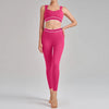 SPARK New Yoga Suit High Waist Two Piece Fitness Set QY6010