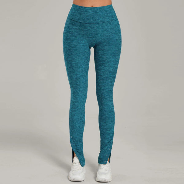 SPARK High Waist Slightly Flared Casual Athletic Pants QS29082