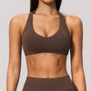 SPARK Women's Seamless Lycra Halter-Neck Sports Bra ZC4535
