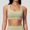 SPARK Contrast Color Brushed Yoga Bra ZC2036